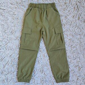 Olive Slim Cargo Pant